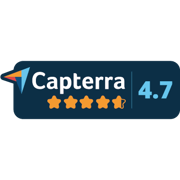 Capterra 4.7 Stars