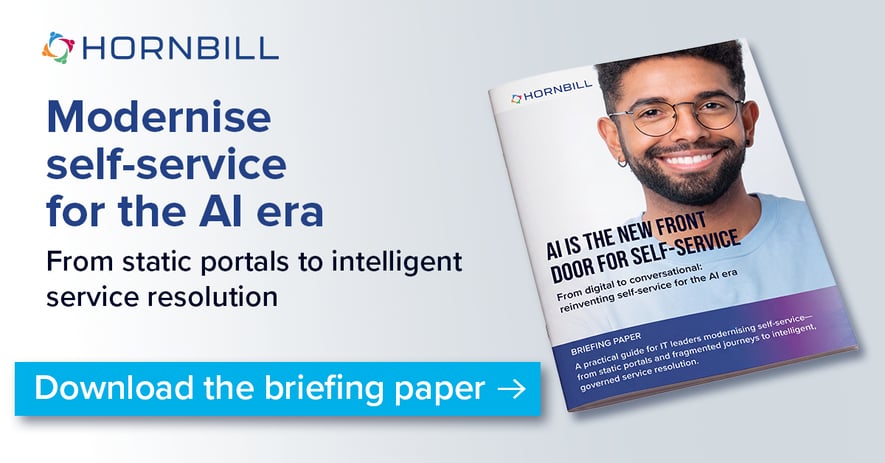 AI is the new front door for self-service