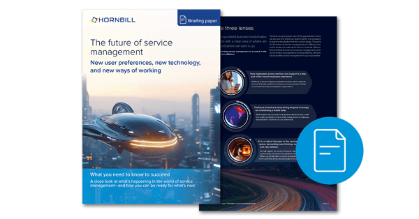 Exec briefing: The future of service management