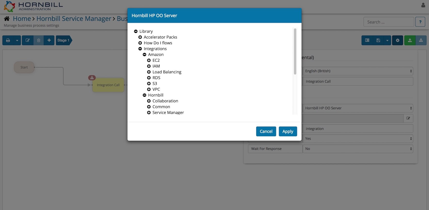 INTEGRATION WITH HP OPERATIONS ORCHESTRATION 3