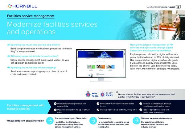 Facilities service management